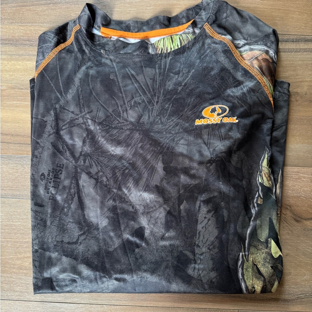 Mossy Oak Camouflage Long Sleeve Shirt